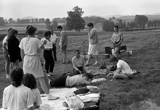 1990-07 Letzter Schultag - See